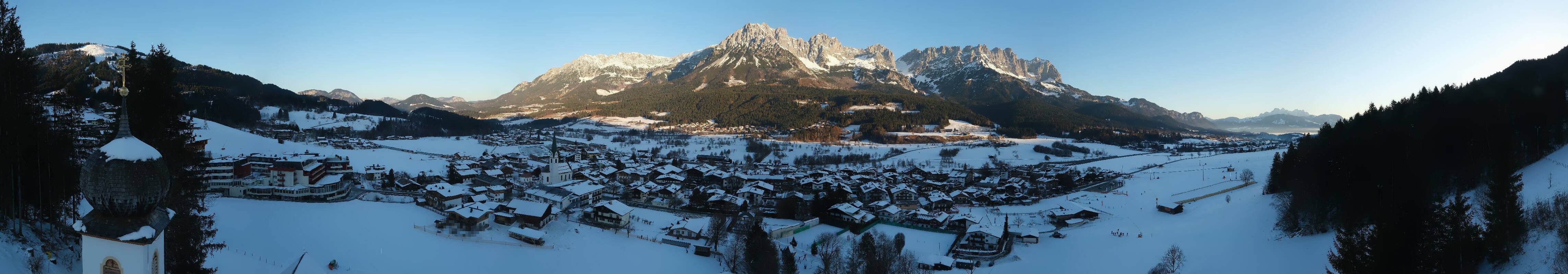 Archiv Foto Webcam Ellmau, Wilder Kaiser