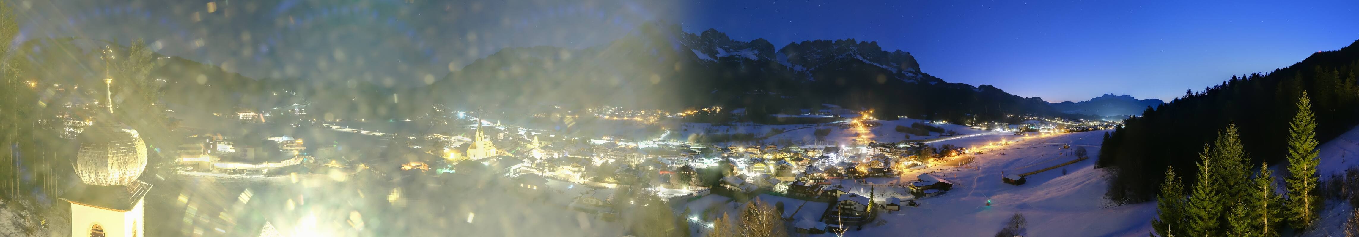 Archiv Foto Webcam Ellmau, Wilder Kaiser