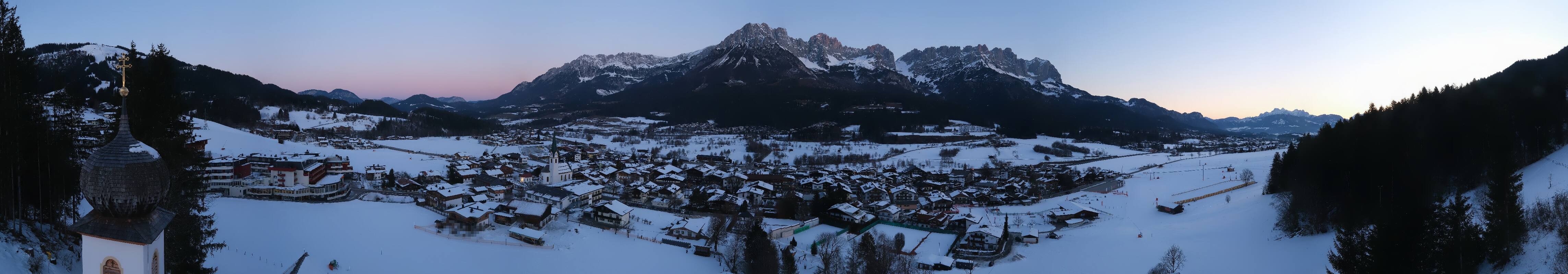 Archiv Foto Webcam Ellmau, Wilder Kaiser