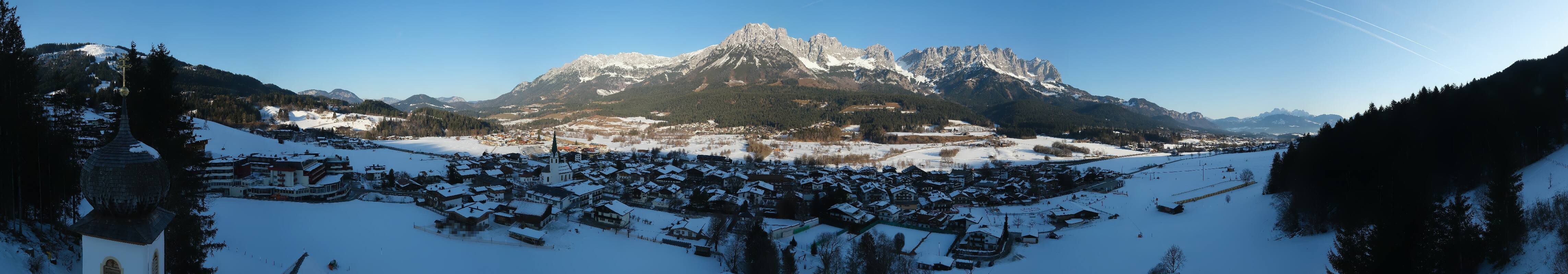 Archiv Foto Webcam Ellmau, Wilder Kaiser