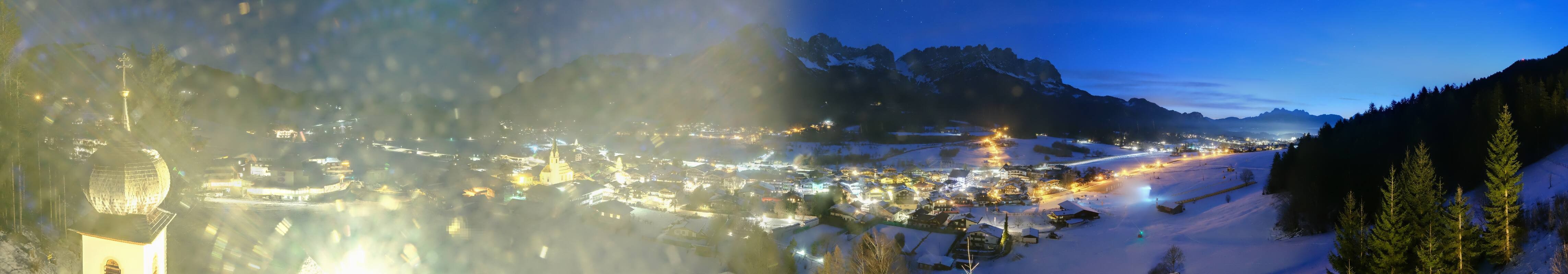 Archiv Foto Webcam Ellmau, Wilder Kaiser