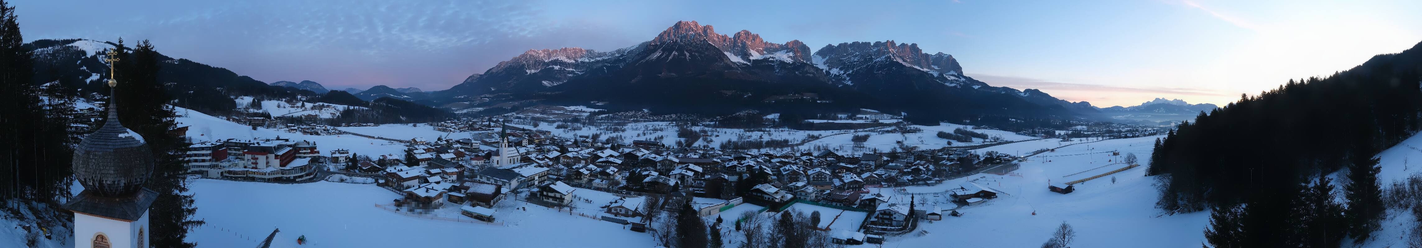 Archiv Foto Webcam Ellmau, Wilder Kaiser