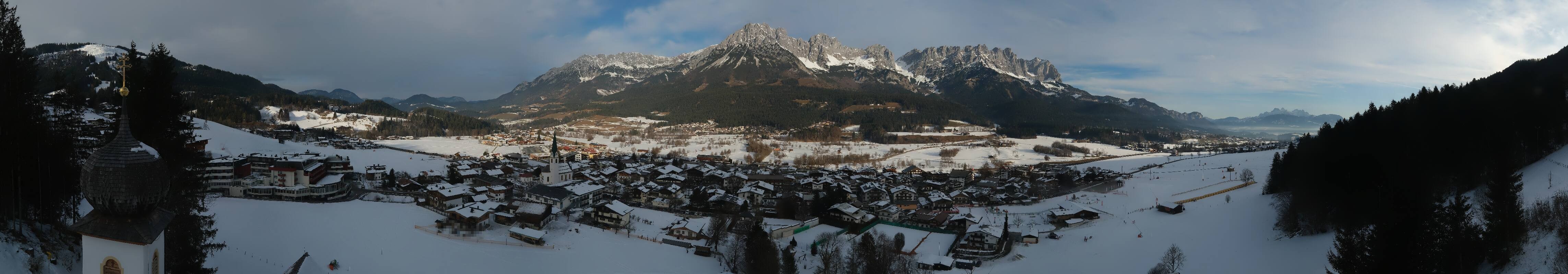 Archiv Foto Webcam Ellmau, Wilder Kaiser