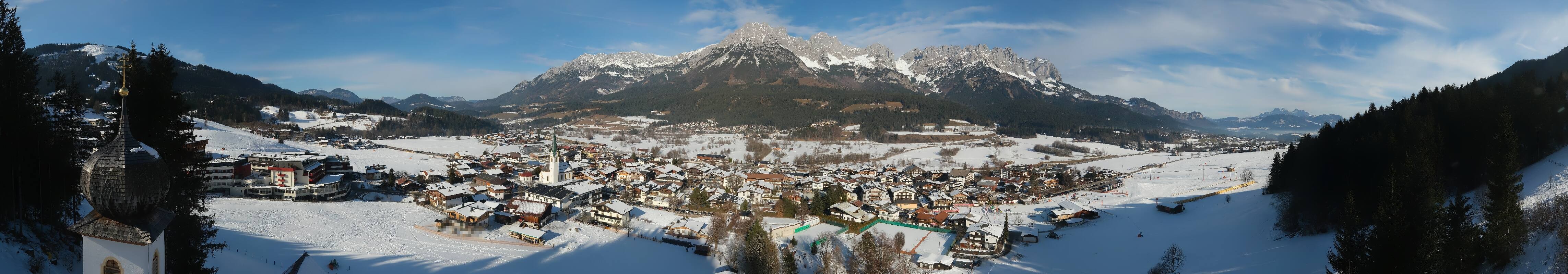 Archiv Foto Webcam Ellmau, Wilder Kaiser