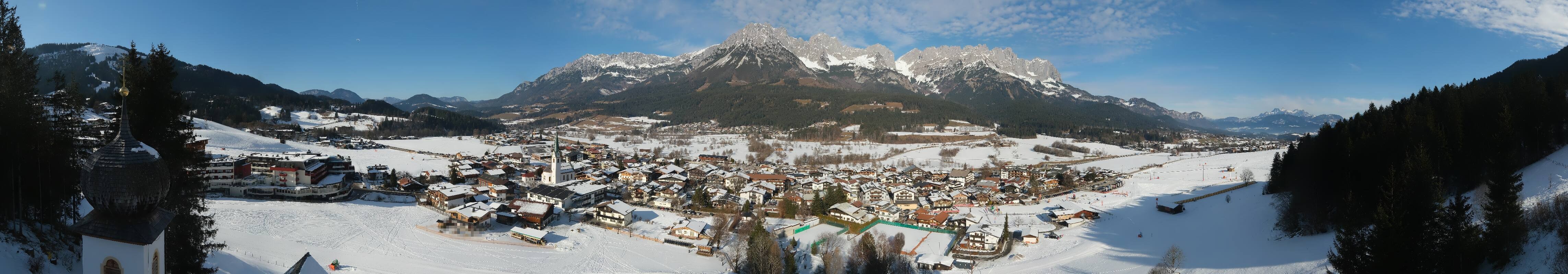 Archiv Foto Webcam Ellmau, Wilder Kaiser