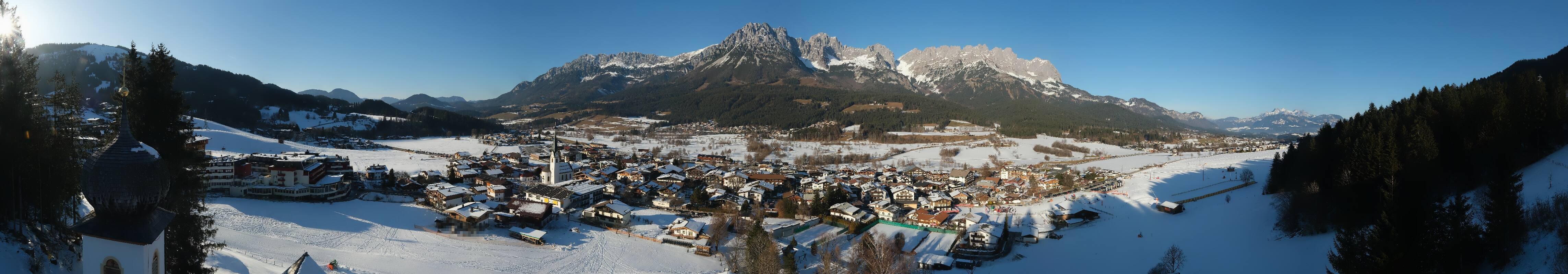 Archiv Foto Webcam Ellmau, Wilder Kaiser