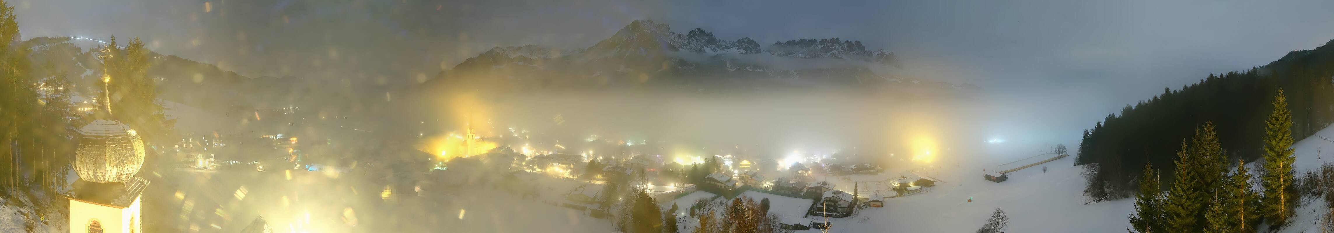 Archiv Foto Webcam Ellmau, Wilder Kaiser