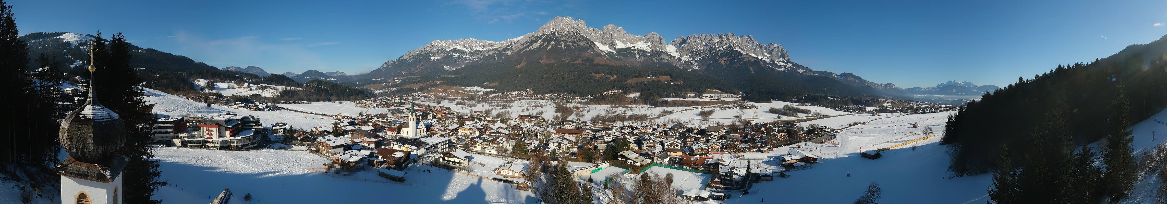 Archiv Foto Webcam Ellmau, Wilder Kaiser