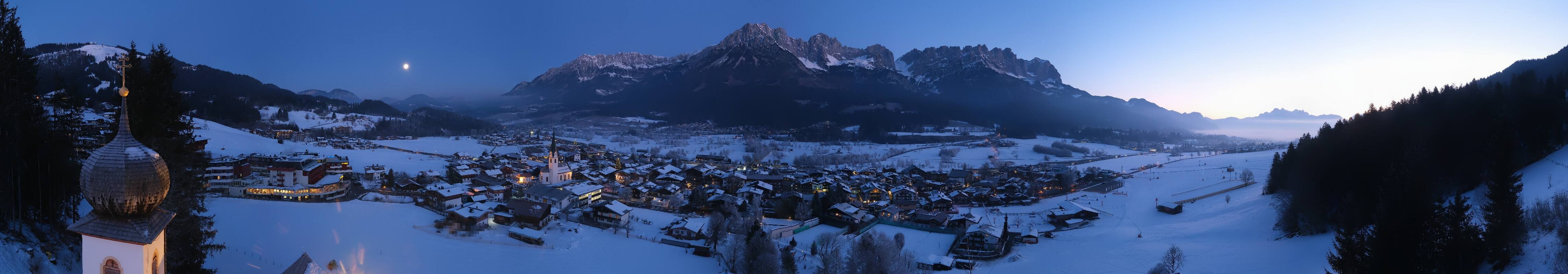 Archiv Foto Webcam Ellmau, Wilder Kaiser