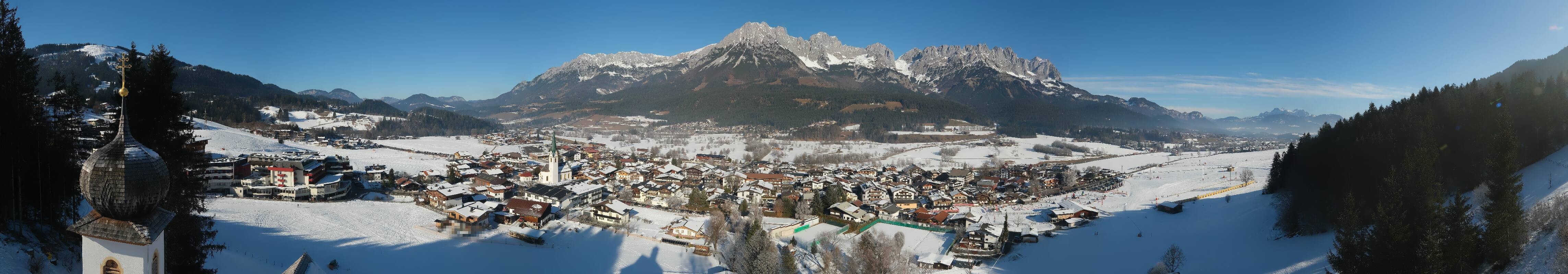 Archiv Foto Webcam Ellmau, Wilder Kaiser