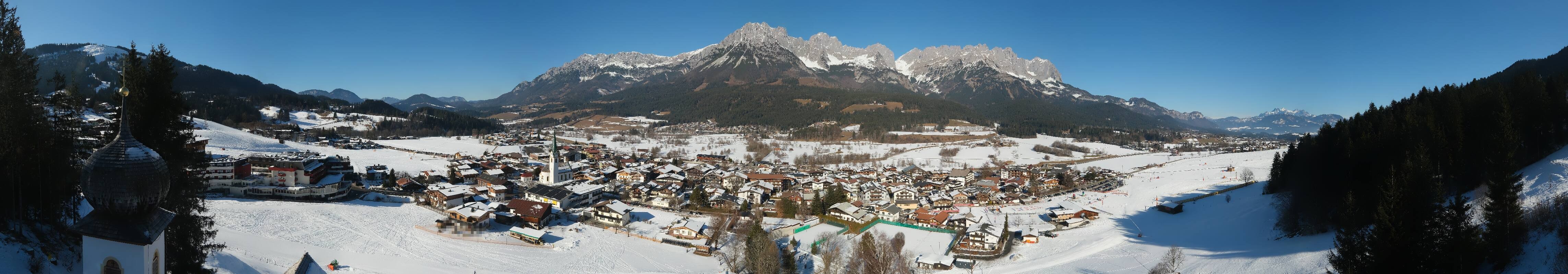 Archiv Foto Webcam Ellmau, Wilder Kaiser