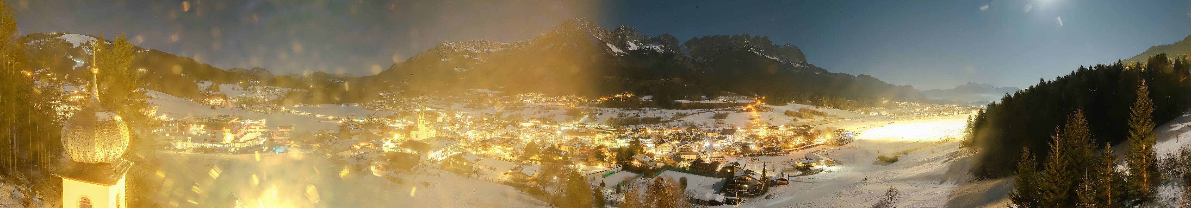 Archiv Foto Webcam Ellmau, Wilder Kaiser