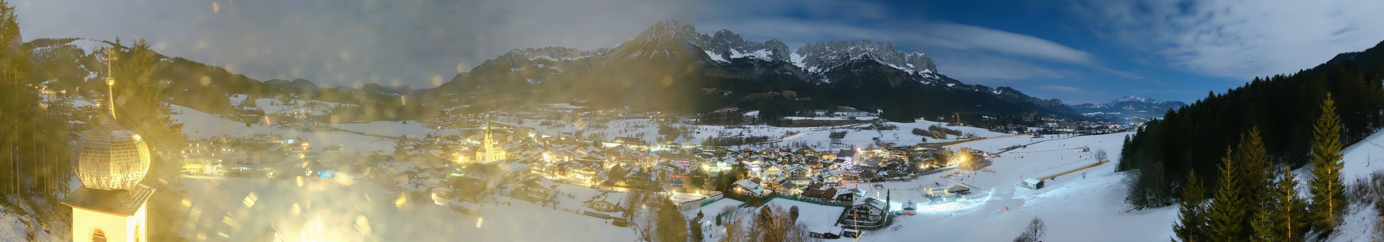 Archiv Foto Webcam Ellmau, Wilder Kaiser