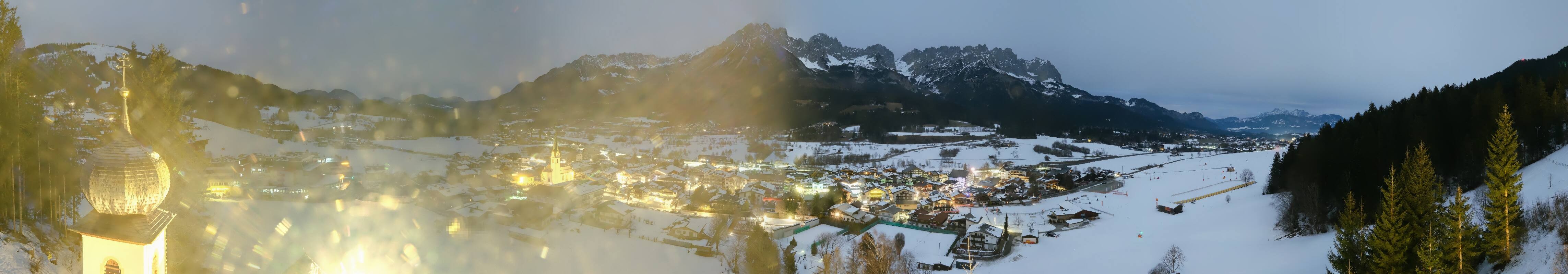 Archiv Foto Webcam Ellmau, Wilder Kaiser