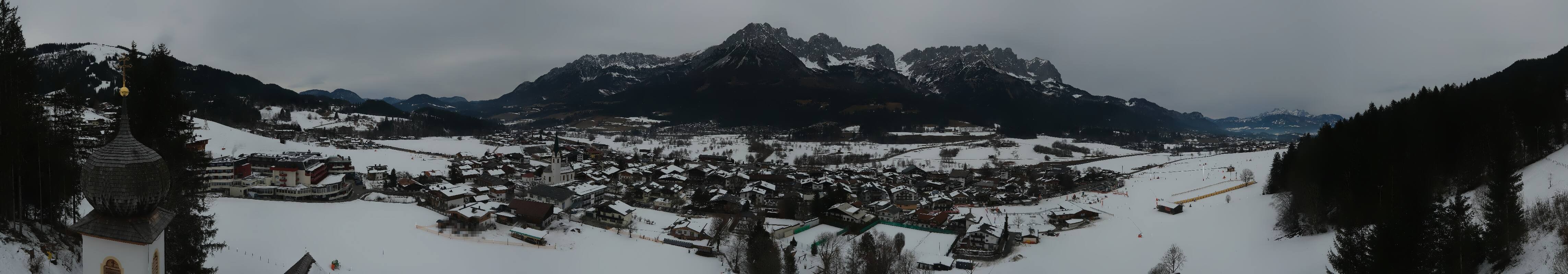 Archiv Foto Webcam Ellmau, Wilder Kaiser