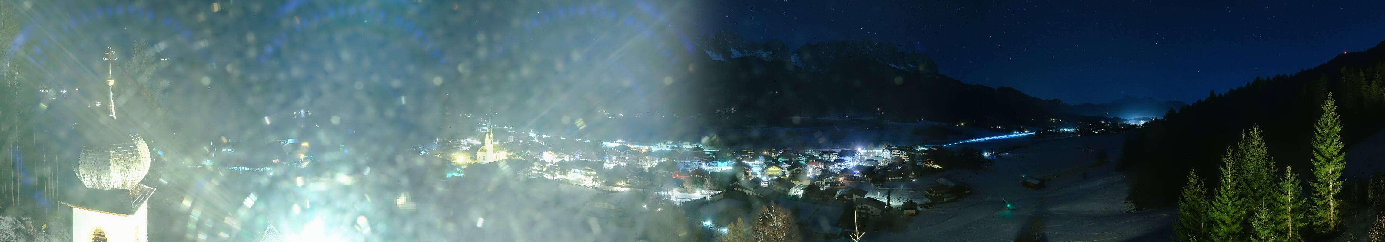 Archived image Webcam Ellmau, mountain range Wilder Kaiser