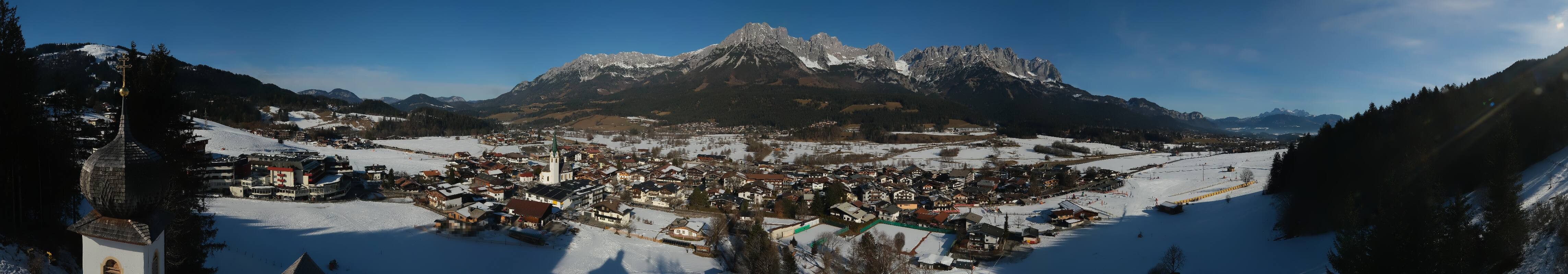 Archived image Webcam Ellmau, mountain range Wilder Kaiser