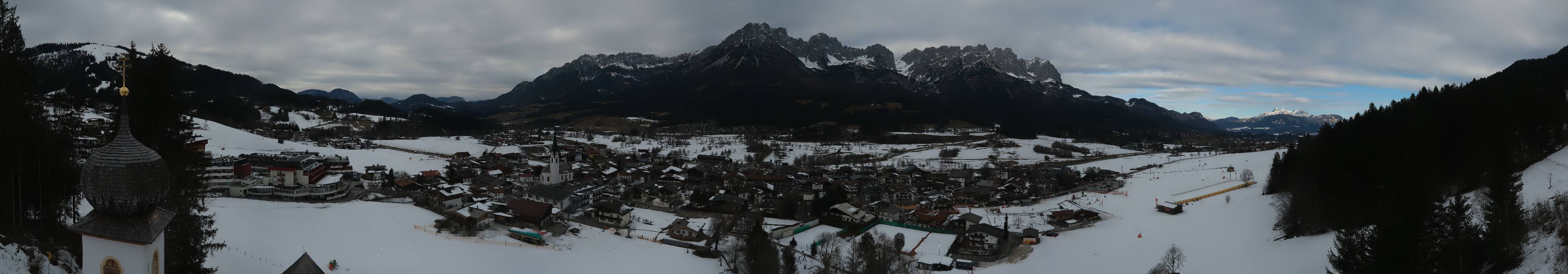 Archived image Webcam Ellmau, mountain range Wilder Kaiser