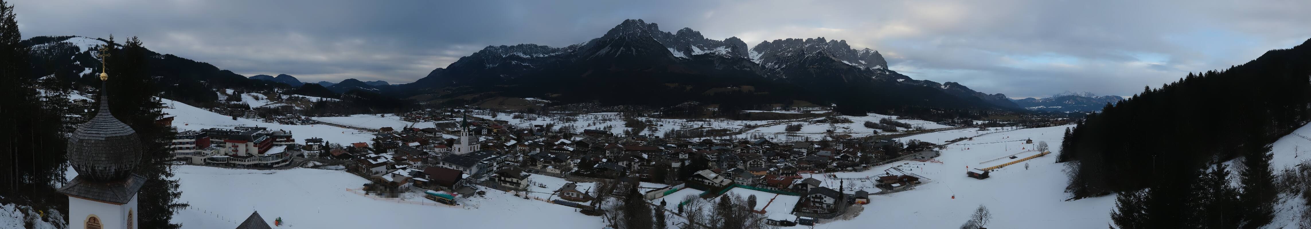 Archived image Webcam Ellmau, mountain range Wilder Kaiser