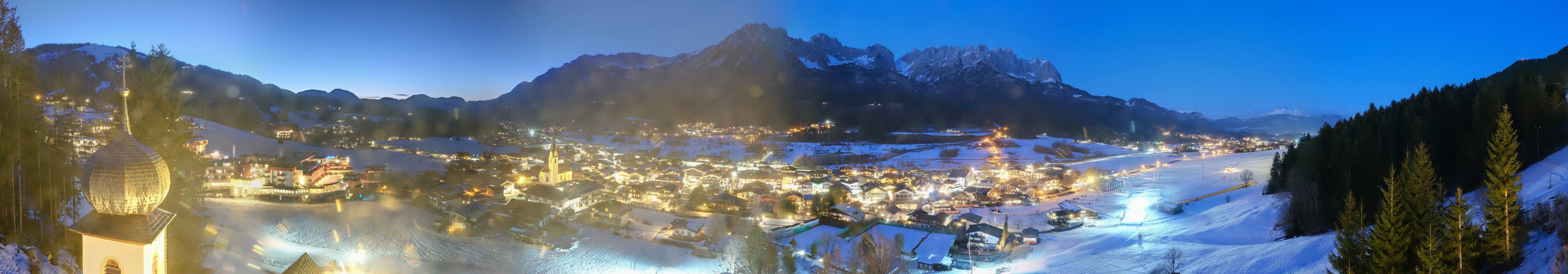 Archived image Webcam Ellmau, mountain range Wilder Kaiser