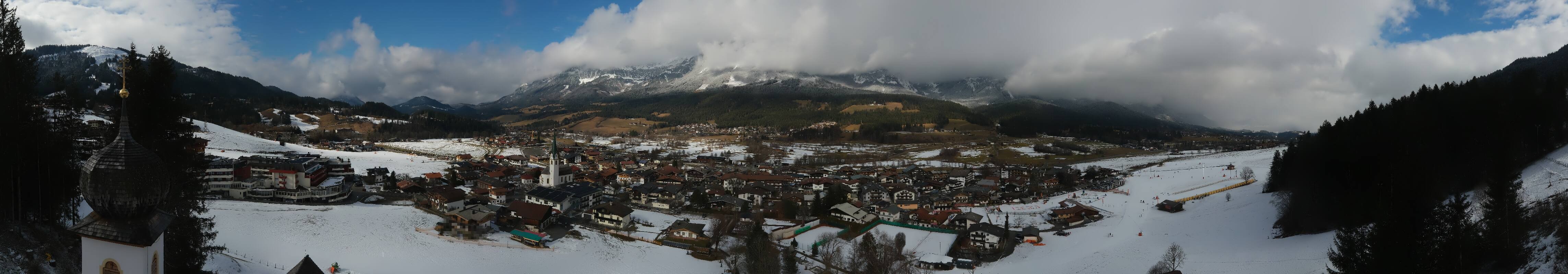 Archiv Foto Webcam Ellmau, Wilder Kaiser