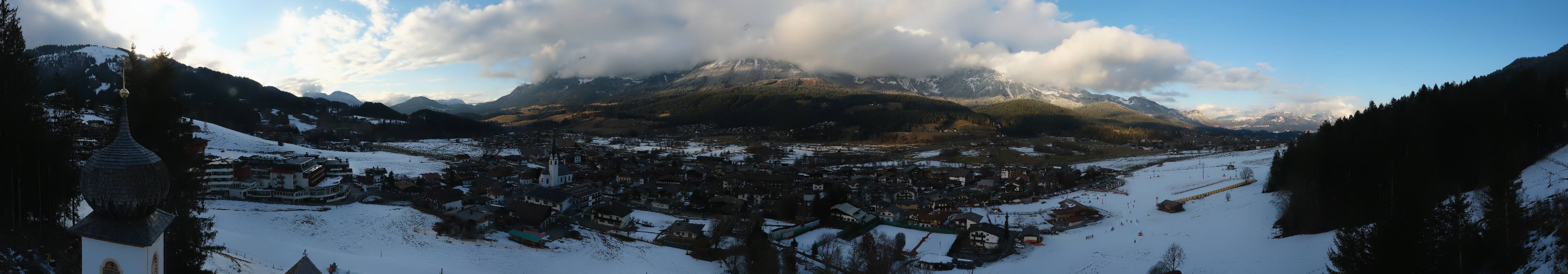 Archiv Foto Webcam Ellmau, Wilder Kaiser
