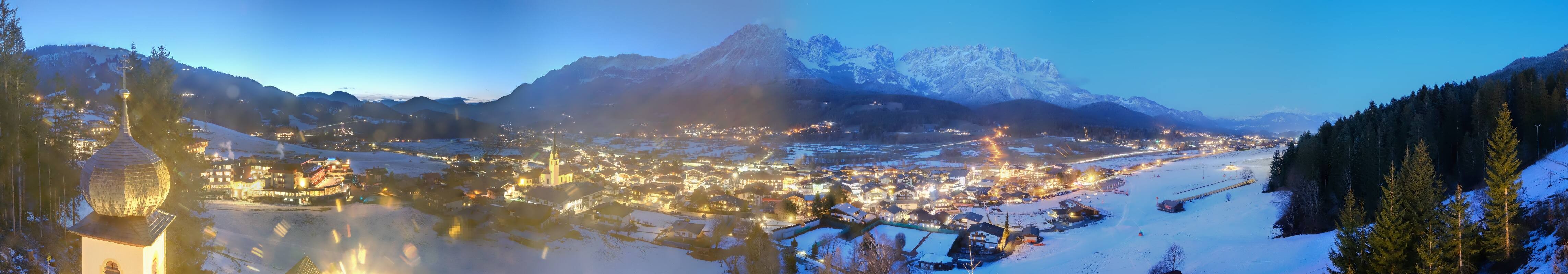 Archiv Foto Webcam Ellmau, Wilder Kaiser