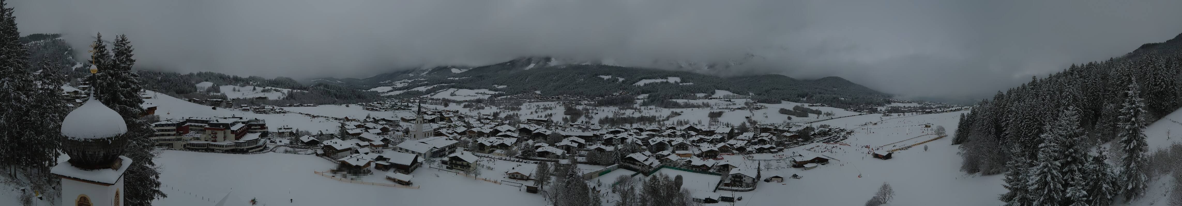 Archiv Foto Webcam Ellmau, Wilder Kaiser