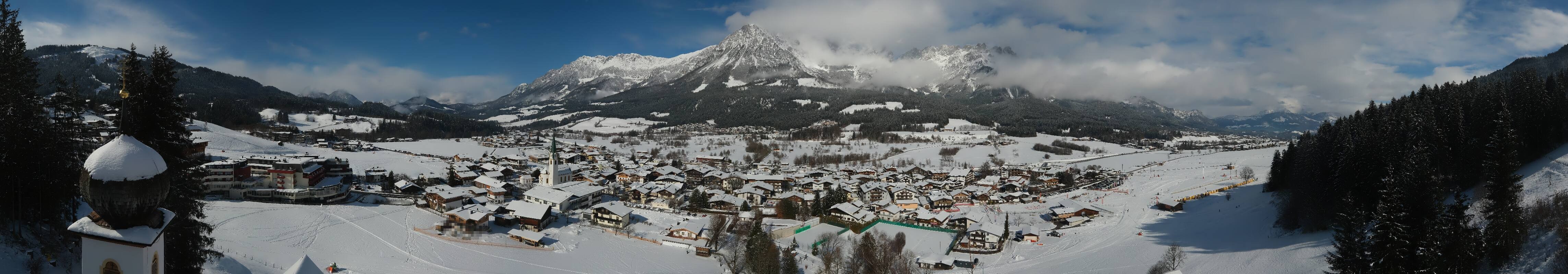 Archiv Foto Webcam Ellmau, Wilder Kaiser