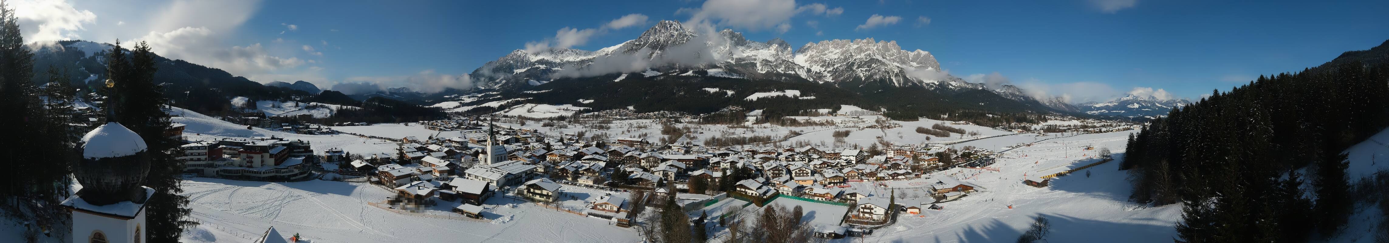 Archiv Foto Webcam Ellmau, Wilder Kaiser