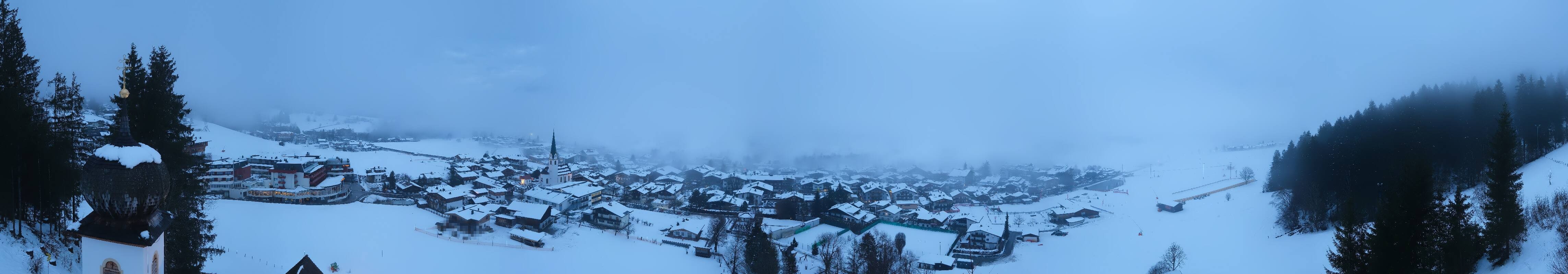 Archived image Webcam Ellmau, mountain range Wilder Kaiser