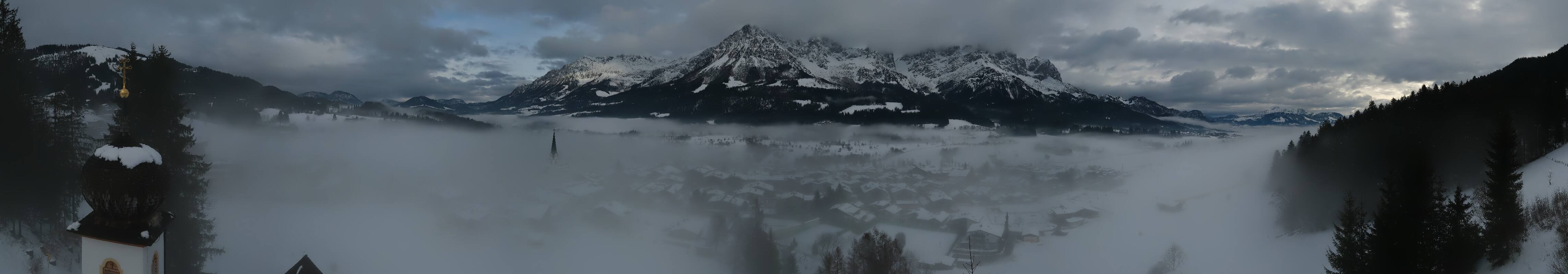 Archived image Webcam Ellmau, mountain range Wilder Kaiser