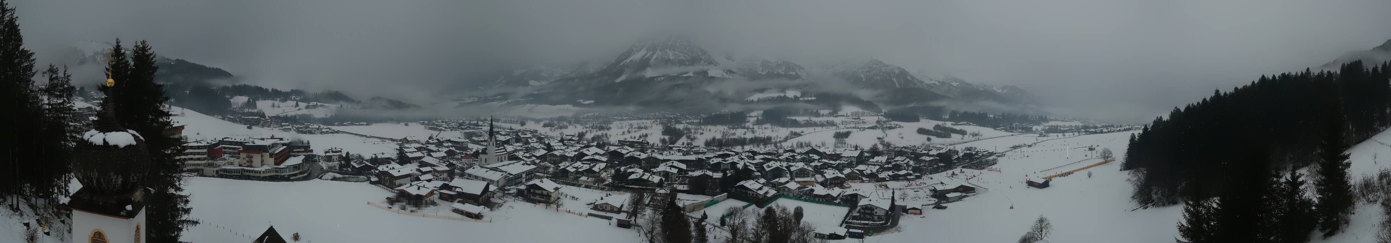 Archived image Webcam Ellmau, mountain range Wilder Kaiser