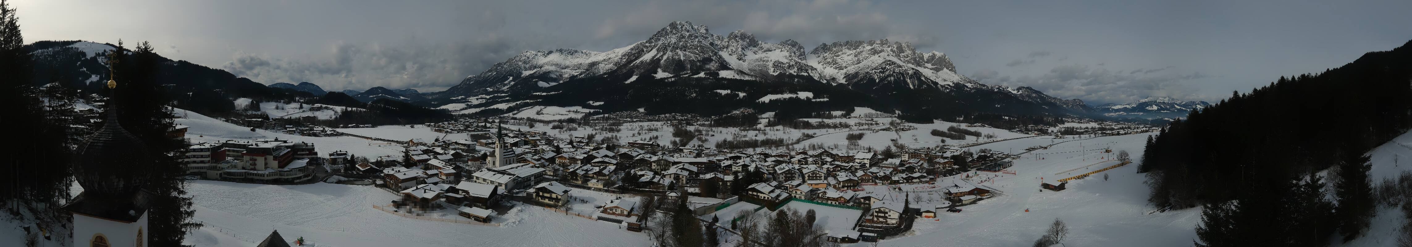 Archived image Webcam Ellmau, mountain range Wilder Kaiser