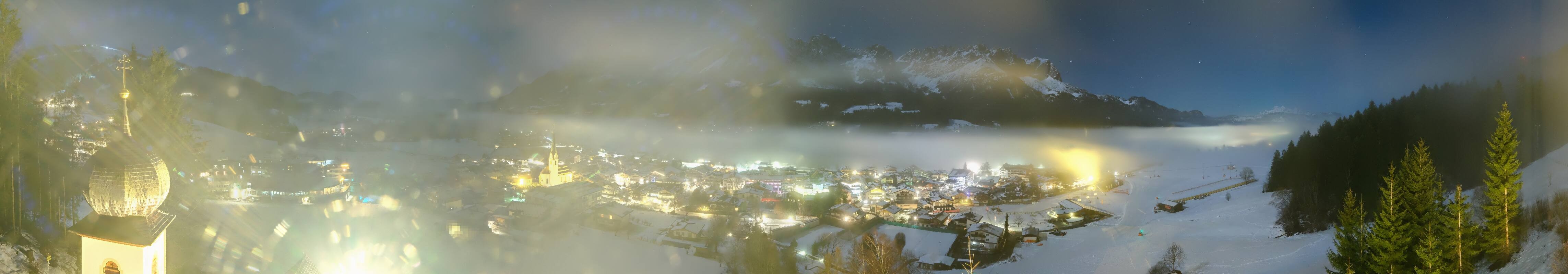 Archived image Webcam Ellmau, mountain range Wilder Kaiser