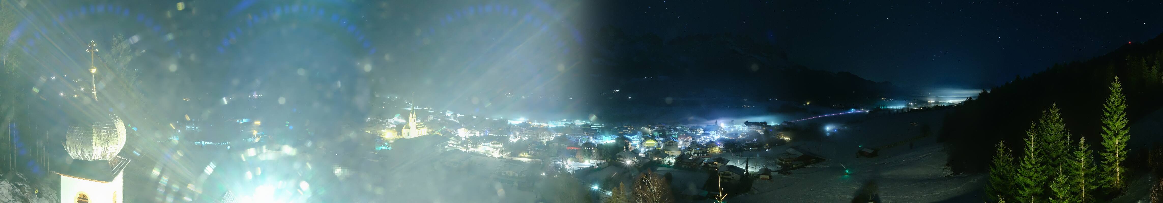 Archived image Webcam Ellmau, mountain range Wilder Kaiser