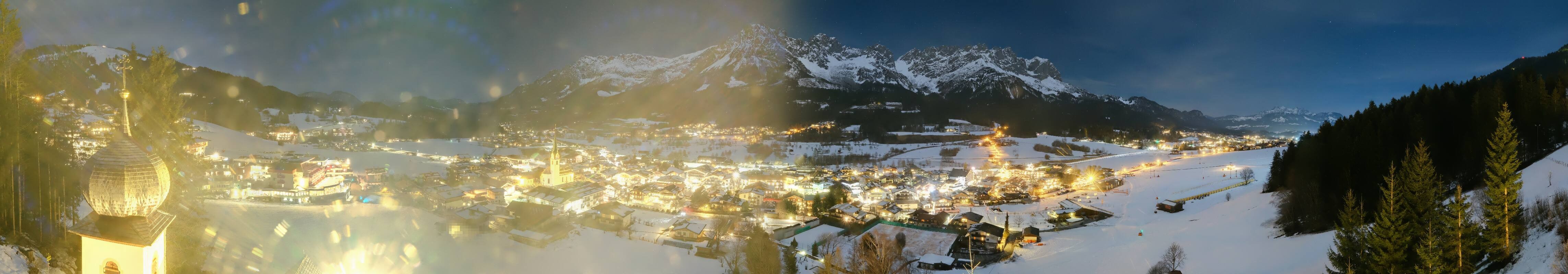 Archived image Webcam Ellmau, mountain range Wilder Kaiser