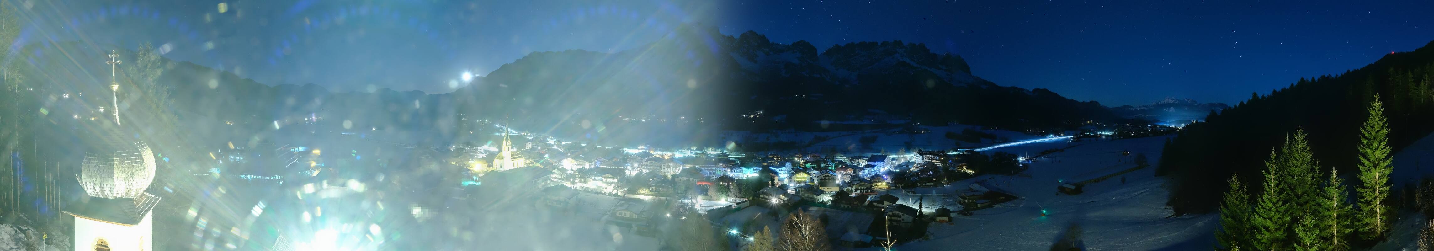 Archiv Foto Webcam Ellmau, Wilder Kaiser