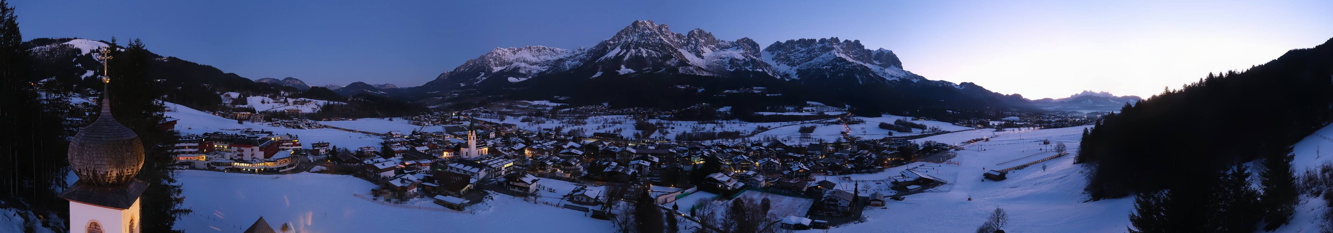 Archiv Foto Webcam Ellmau, Wilder Kaiser