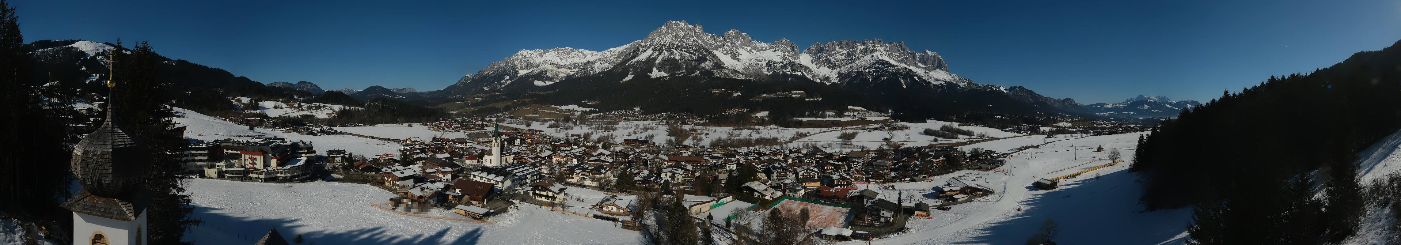 Archiv Foto Webcam Ellmau, Wilder Kaiser