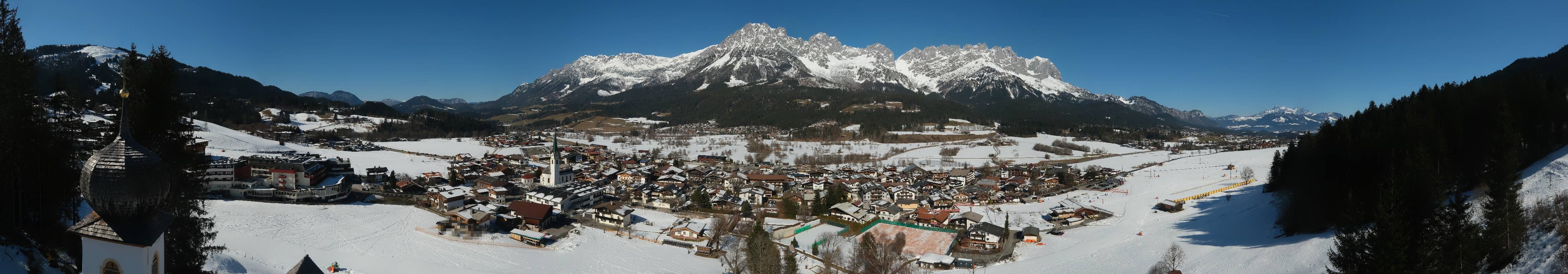 Archiv Foto Webcam Ellmau, Wilder Kaiser