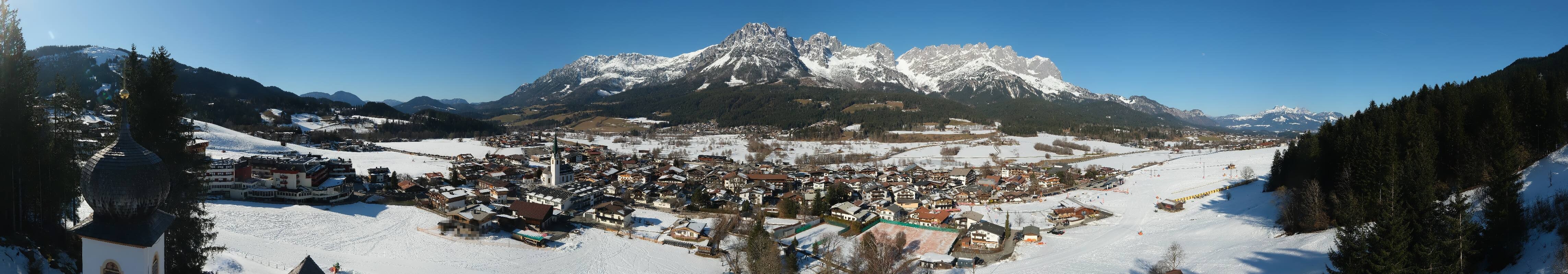 Archiv Foto Webcam Ellmau, Wilder Kaiser