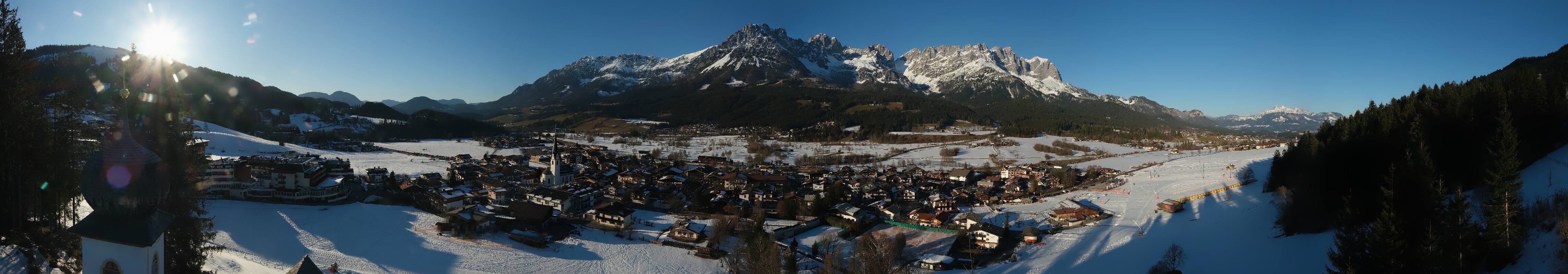 Archiv Foto Webcam Ellmau, Wilder Kaiser