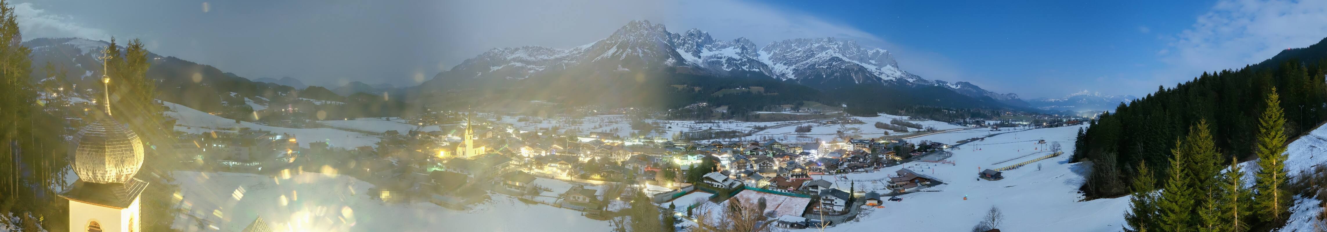 Archiv Foto Webcam Ellmau, Wilder Kaiser