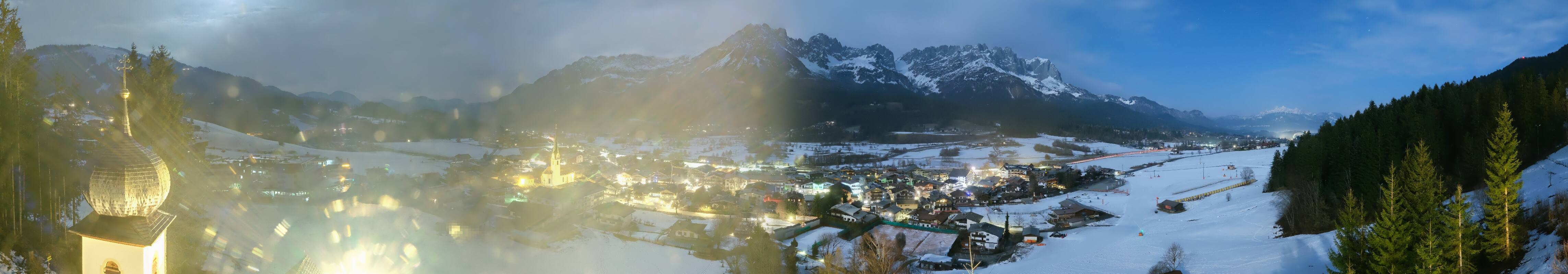 Archiv Foto Webcam Ellmau, Wilder Kaiser