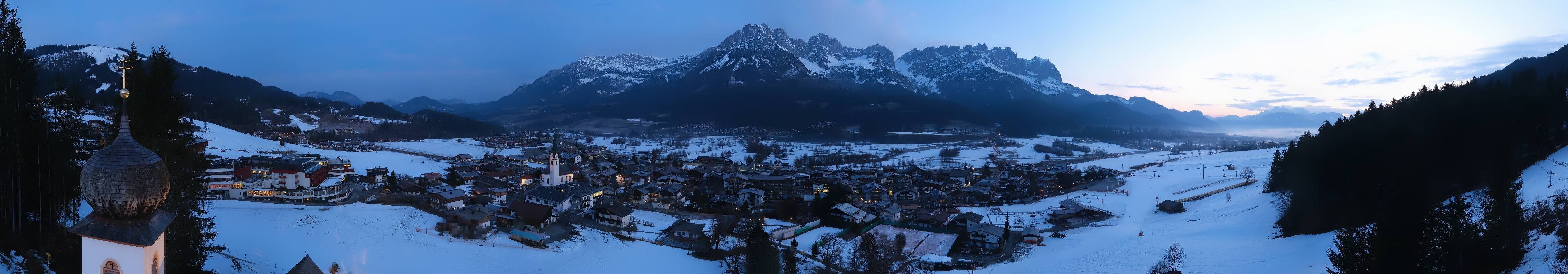 Archiv Foto Webcam Ellmau, Wilder Kaiser