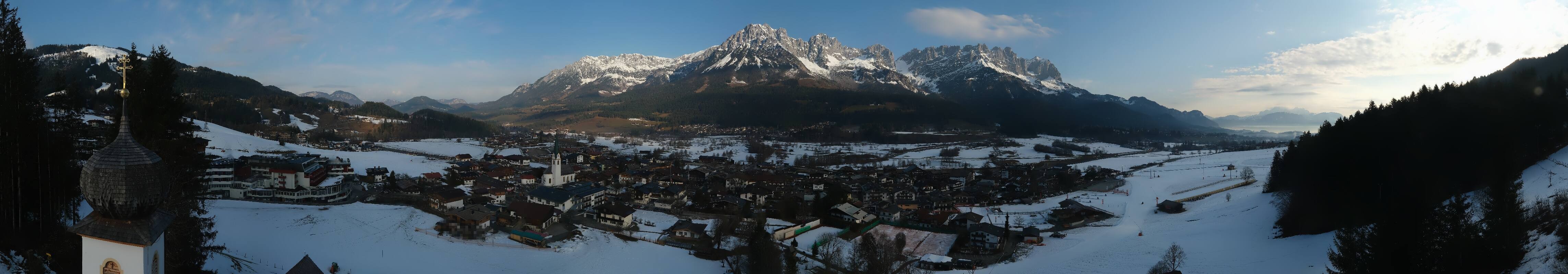 Archiv Foto Webcam Ellmau, Wilder Kaiser