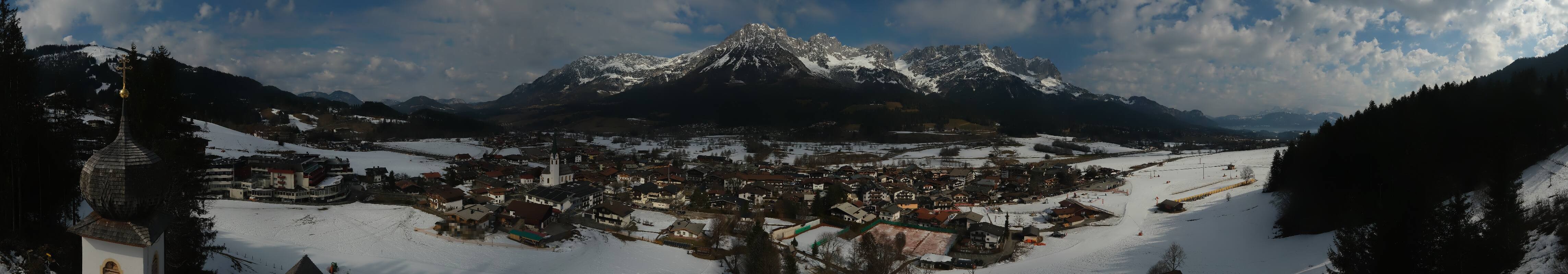 Archiv Foto Webcam Ellmau, Wilder Kaiser