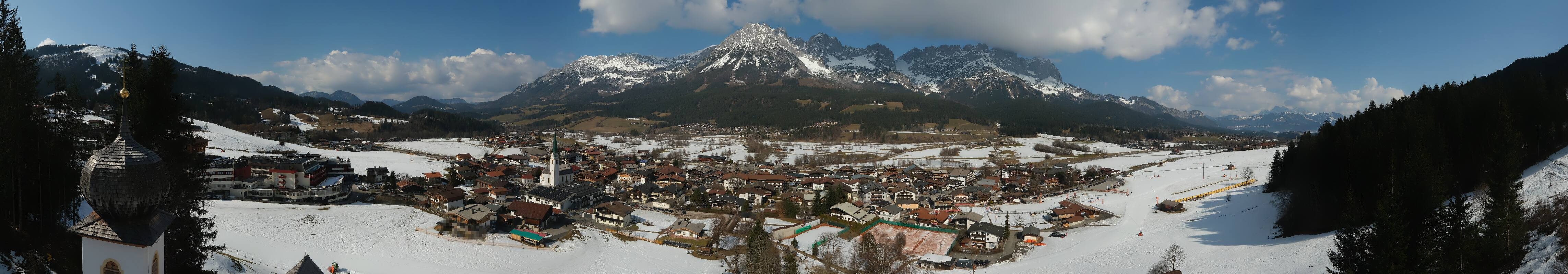 Archiv Foto Webcam Ellmau, Wilder Kaiser