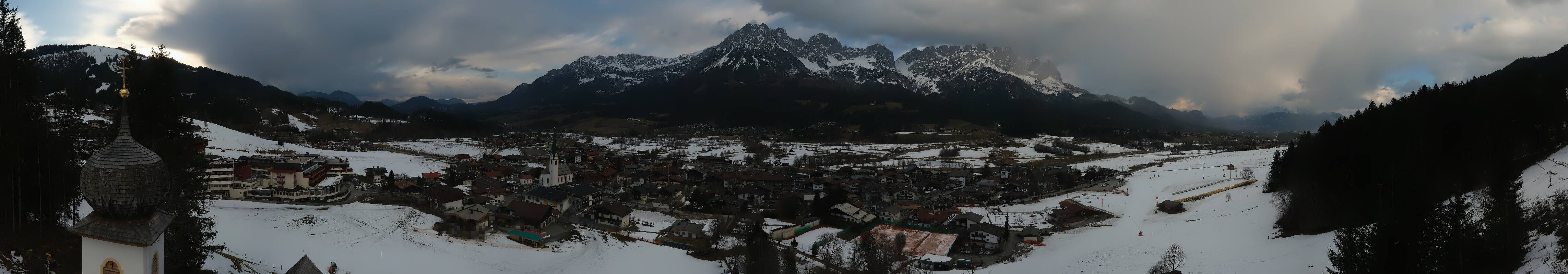 Archiv Foto Webcam Ellmau, Wilder Kaiser